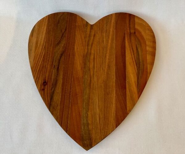 Heart Shape Walnut Cutting Board