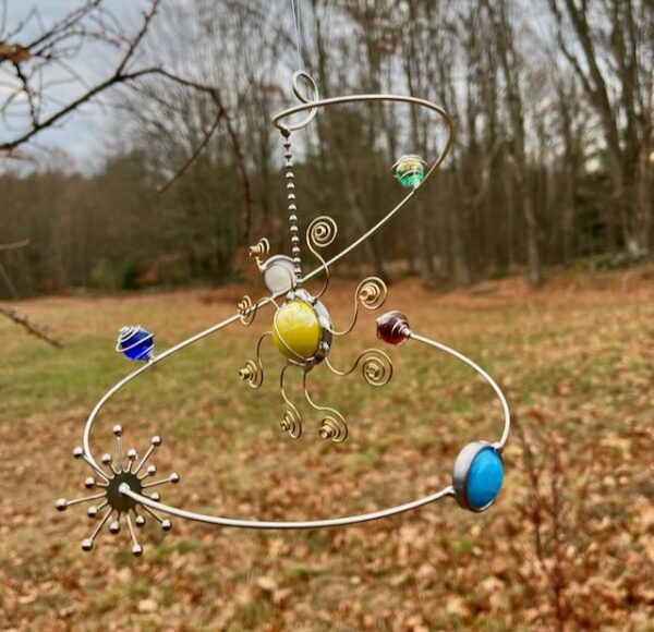 Solar System Mobile by Green Mountain Glass