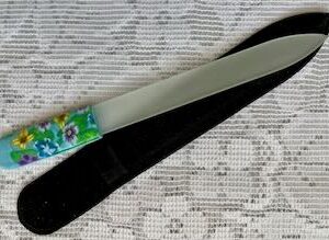 Glass Nail File by Mags Bonham