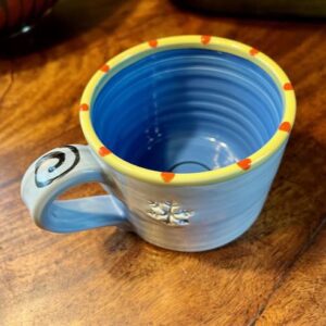 Blue Mug by by Susan Kramer Pottery