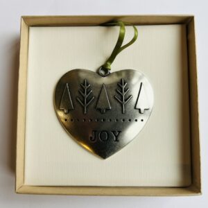 Joy Pewter Ornament